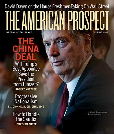 The American Prospect April 01, 2019 Issue Cover