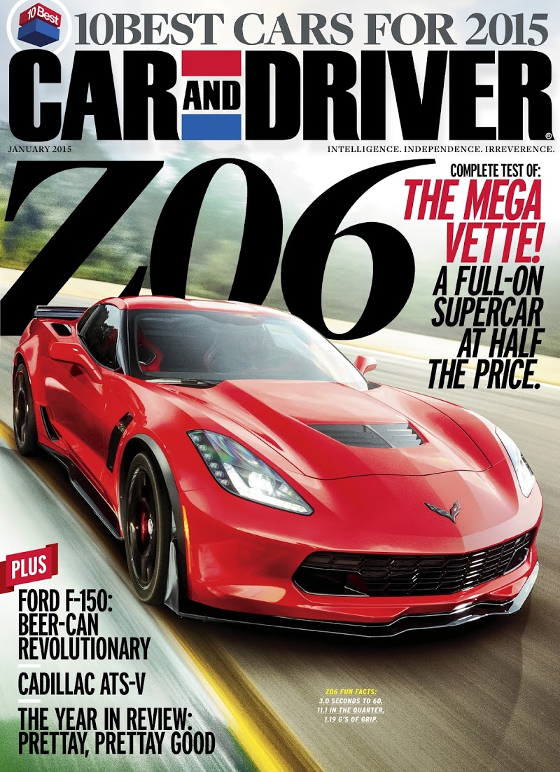 Car-And-Driver January 01, 2015 Issue Cover