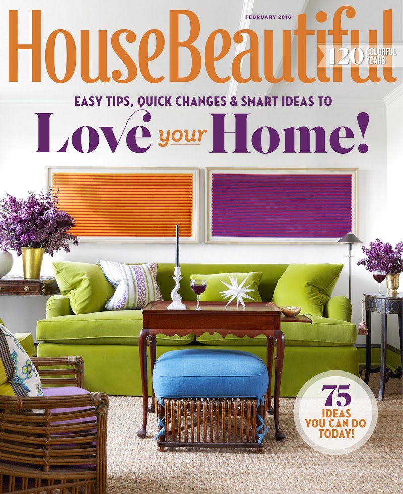 House-Beautiful February 01, 2016 Issue Cover