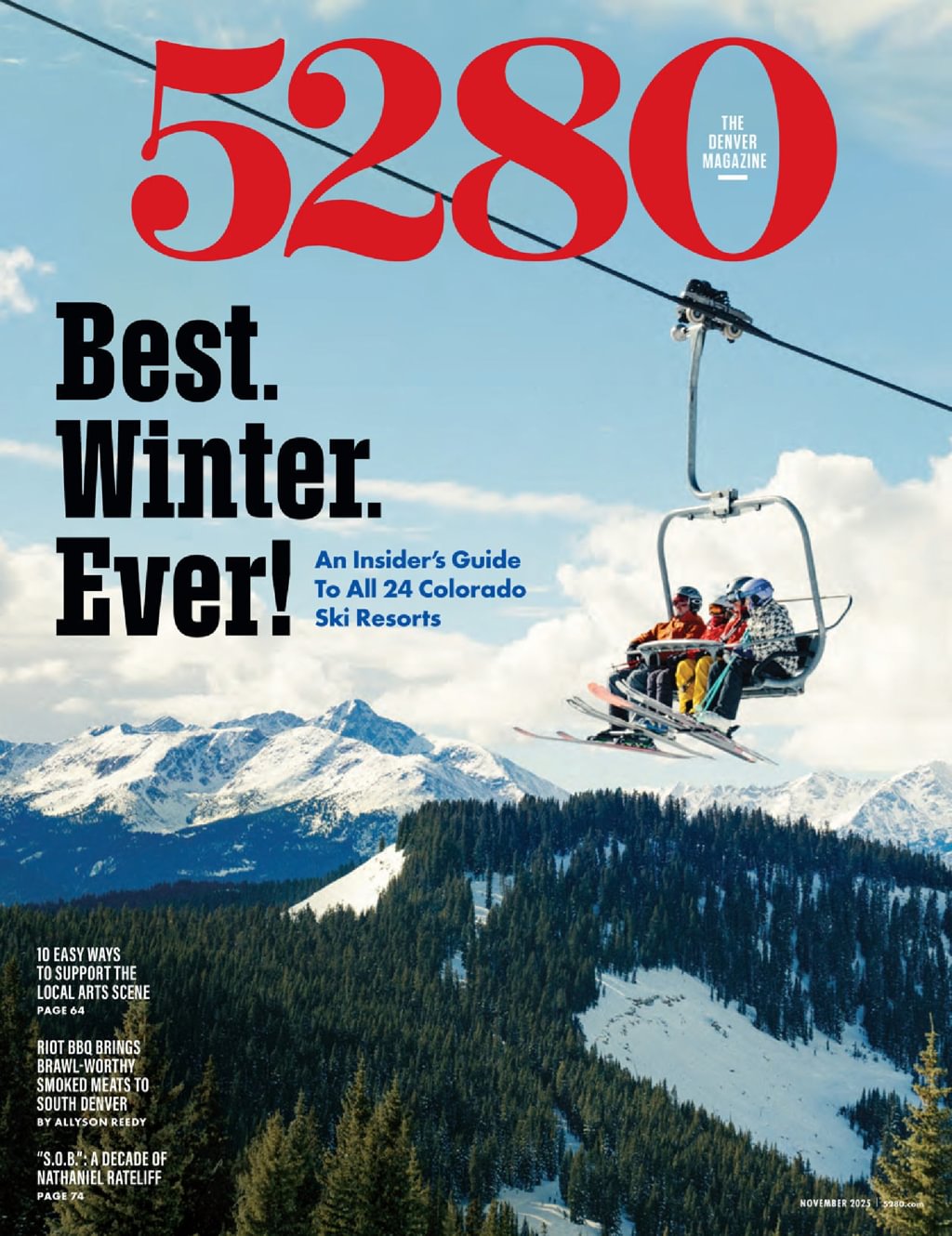 5280 Magazine November 01, 2025 Issue Cover