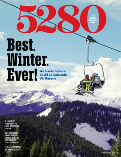 5280 Magazine November 01, 2025 Issue Cover