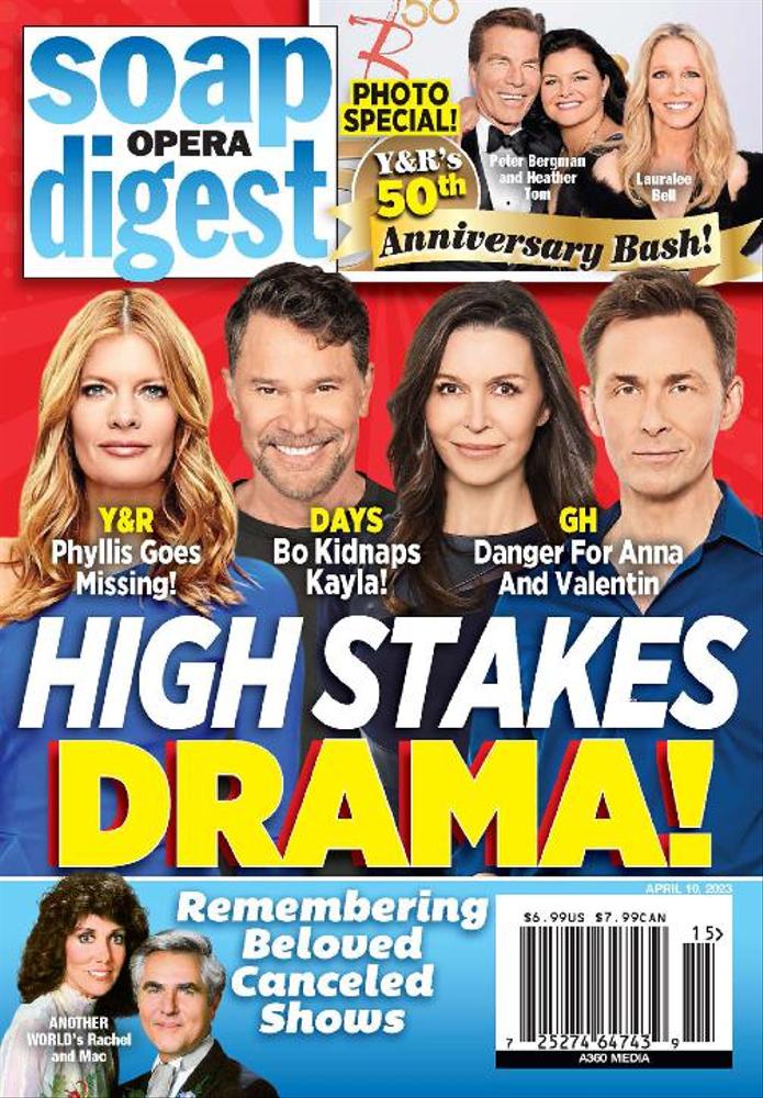 Soap-Opera-Digest April 10, 2023 Issue Cover