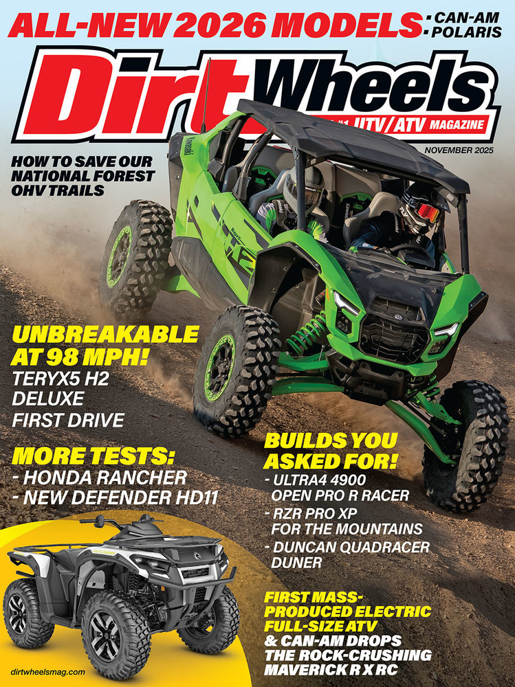 Dirt Wheels November 01, 2025 Issue Cover