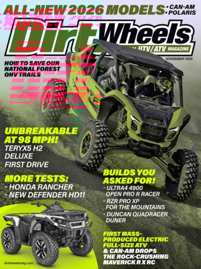 Dirt Wheels November 01, 2025 Issue Cover