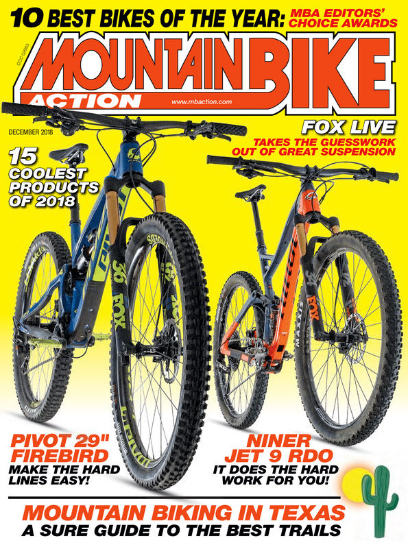 Mountain-Bike-Action December 01, 2018 Issue Cover