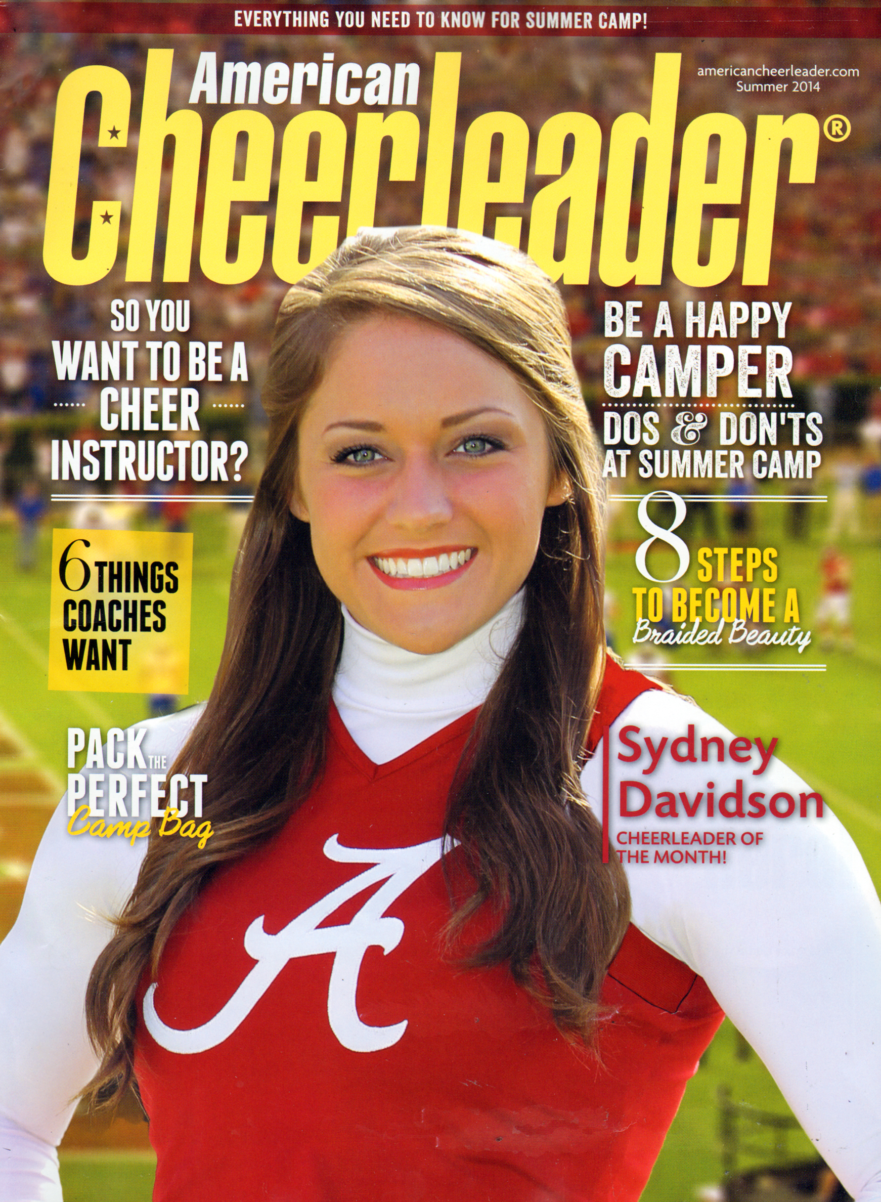 American-Cheerleader June 01, 2014 Issue Cover