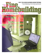 Fine-Homebuilding December 01, 2021 Issue Cover