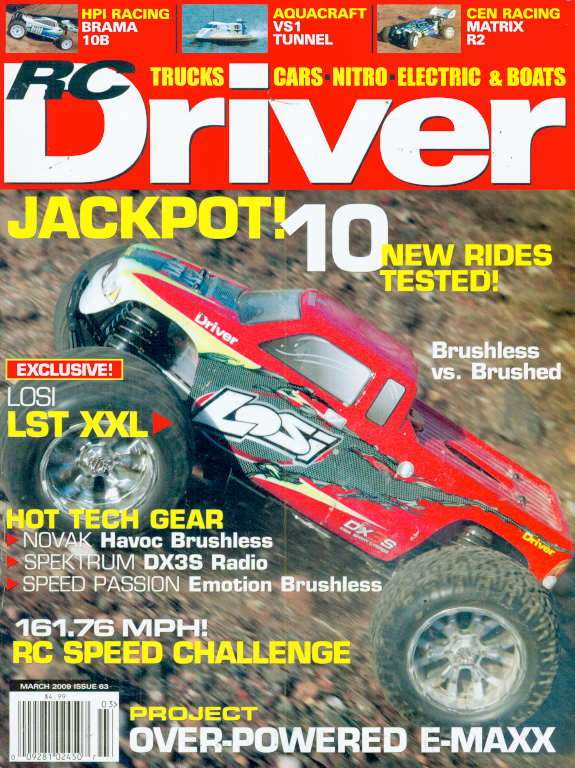 RC-Driver March 01, 2009 Issue Cover