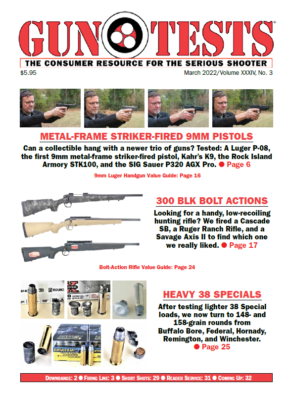 Gun-Tests March 01, 2022 Issue Cover