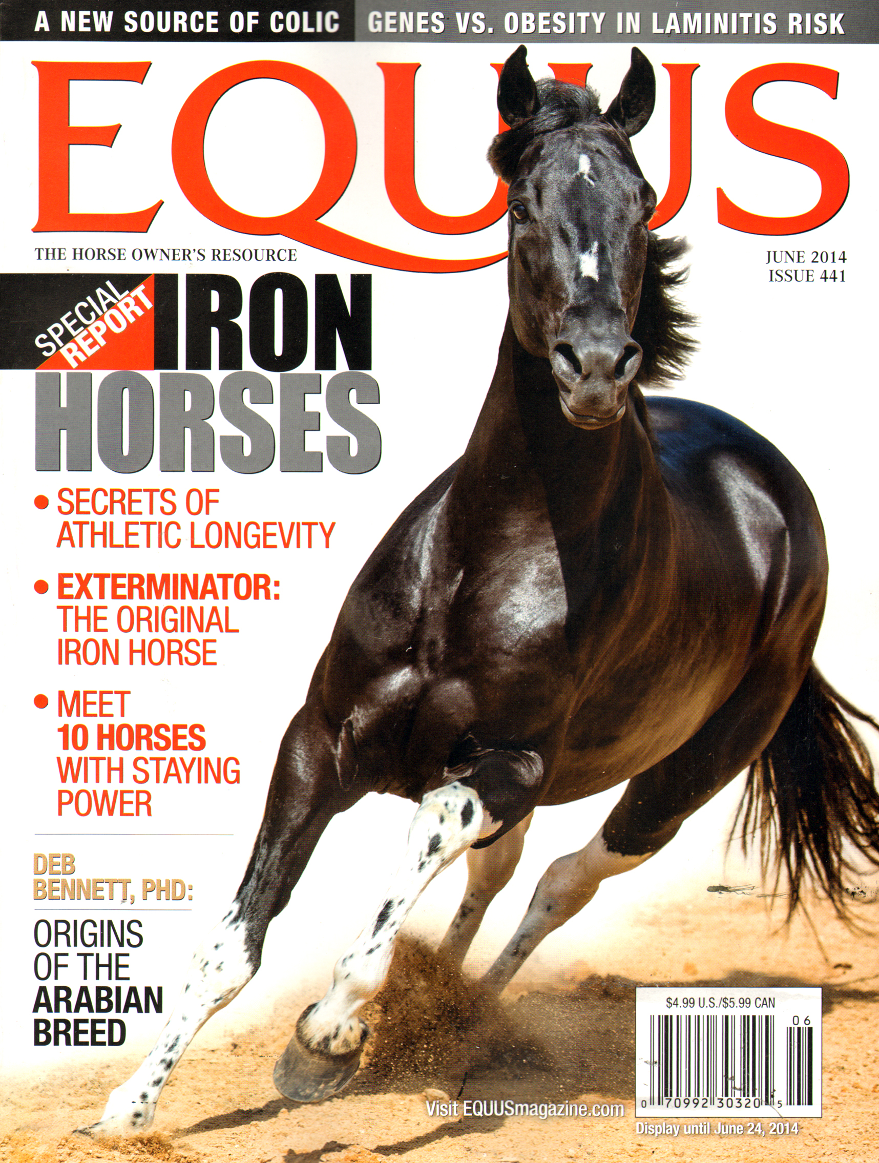 Equus June 01, 2014 Issue Cover