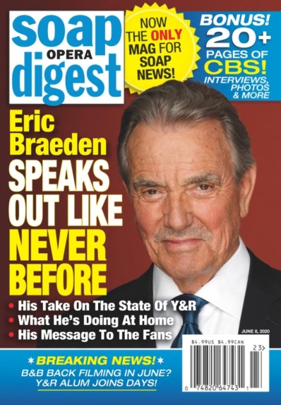 Soap Opera Digest June 08, 2020 Issue Cover