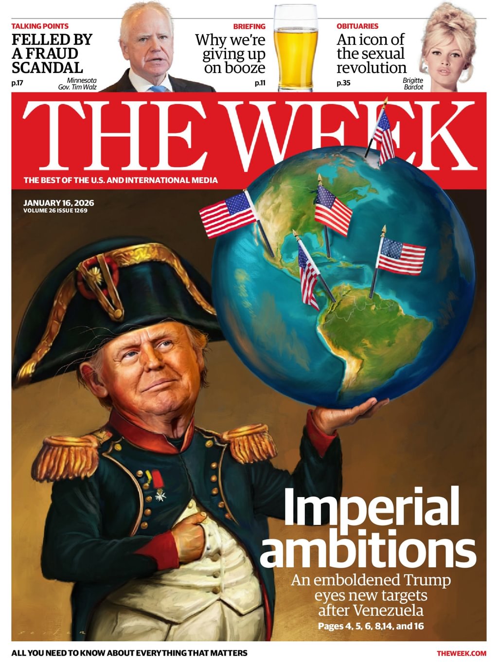 The-Week January 16, 2026 Issue Cover