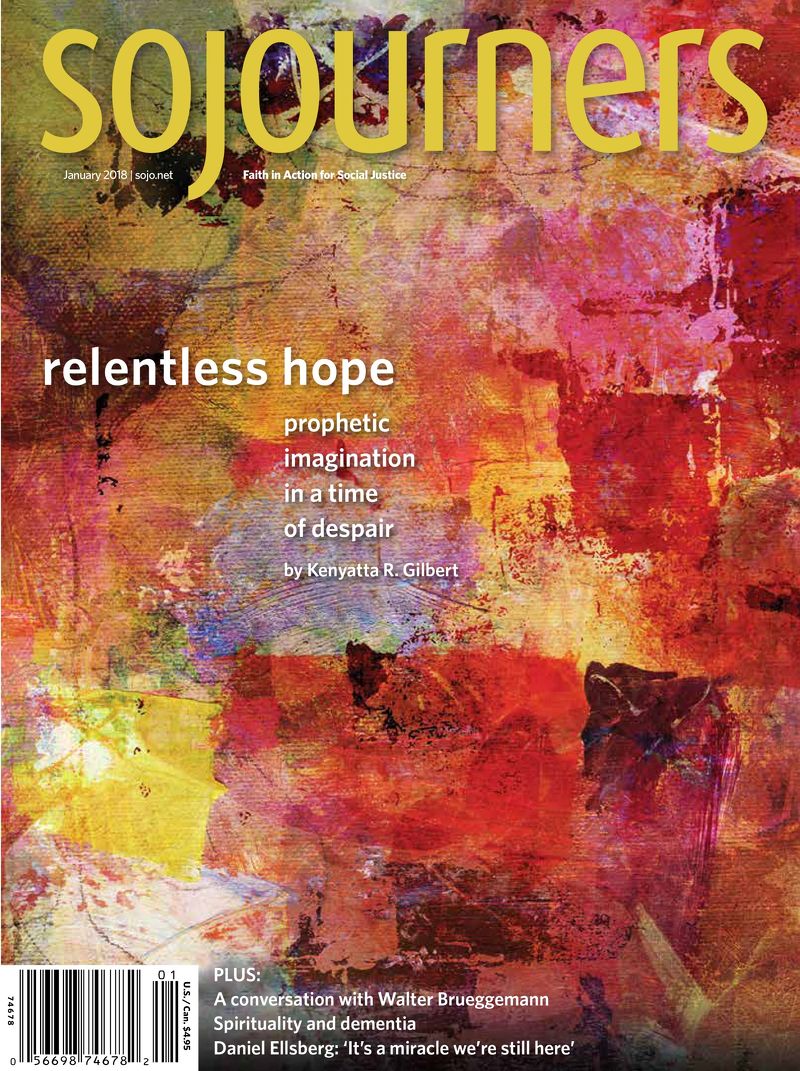Sojourners January 01, 2018 Issue Cover