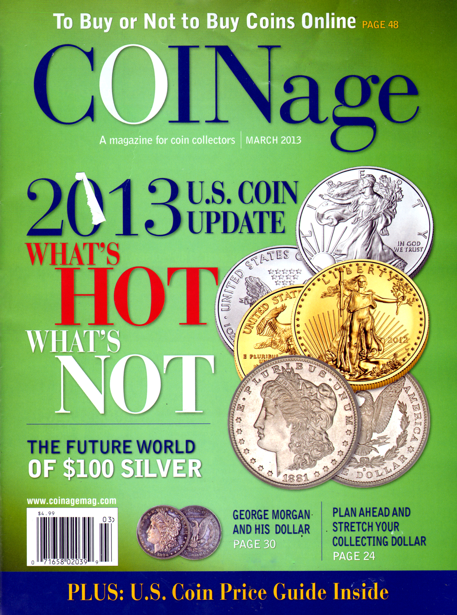 Coinage March 01, 2013 Issue Cover