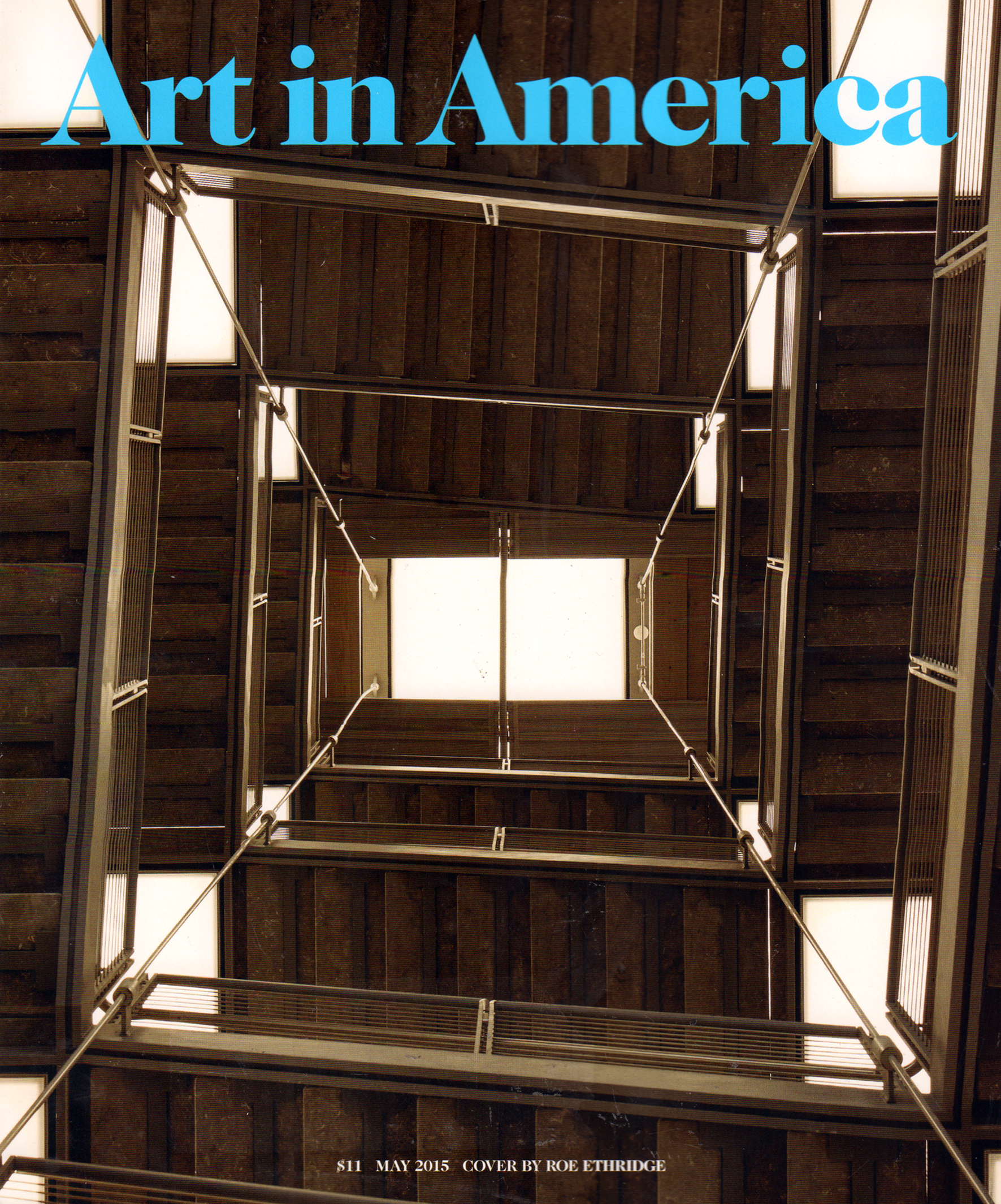 Art-In-America May 01, 2015 Issue Cover