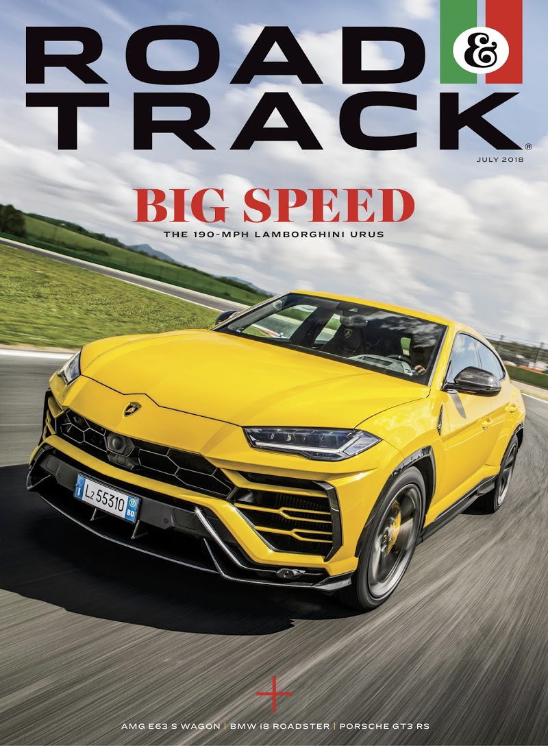 Road-and-Track July 01, 2018 Issue Cover