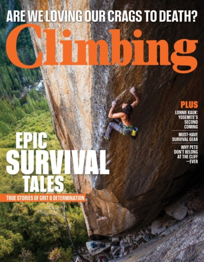 Climbing Magazine June 01, 2019 Issue Cover