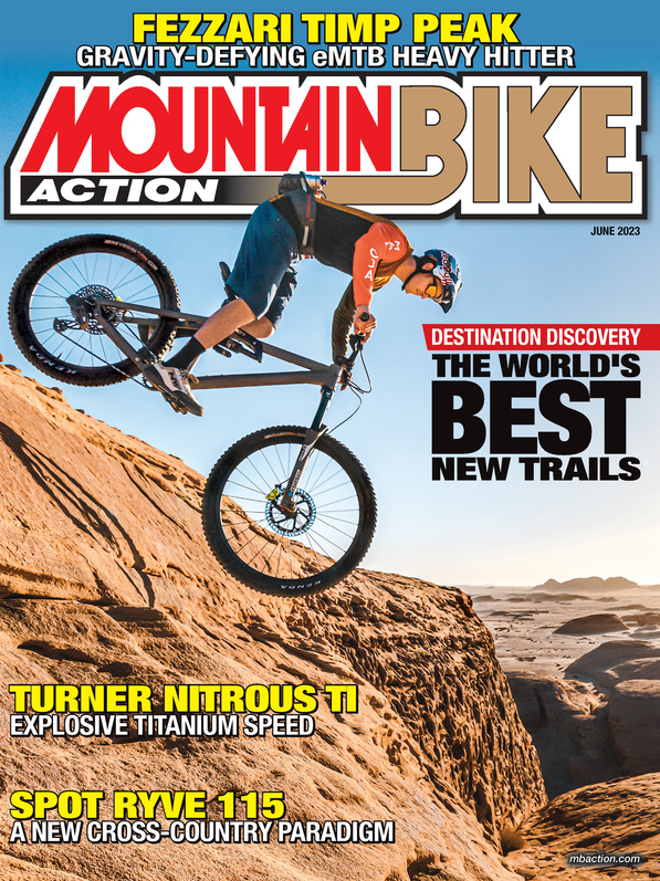 Mountain-Bike-Action June 01, 2023 Issue Cover
