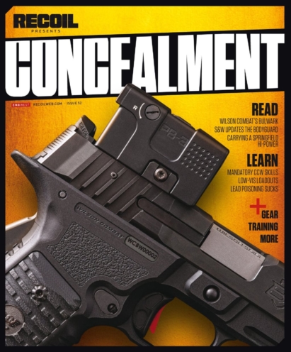 Recoil Concealment September 01, 2026 Issue Cover