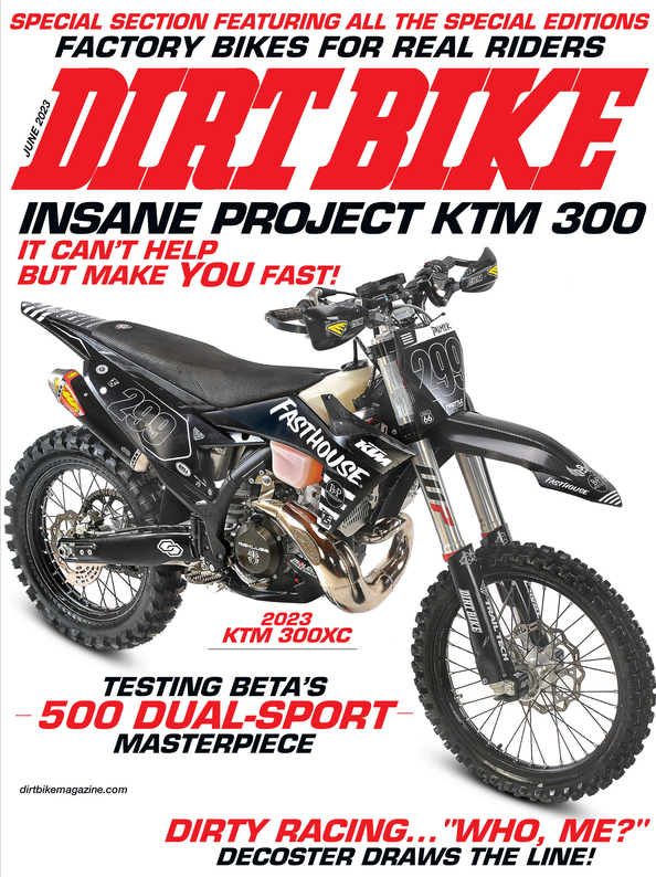 Dirt-Bike June 01, 2023 Issue Cover