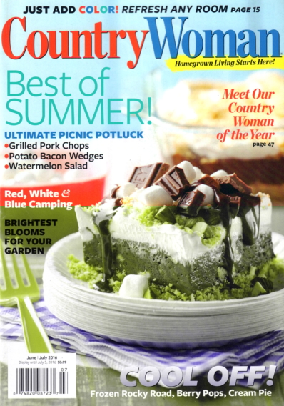Country Woman June 01, 2016 Issue Cover
