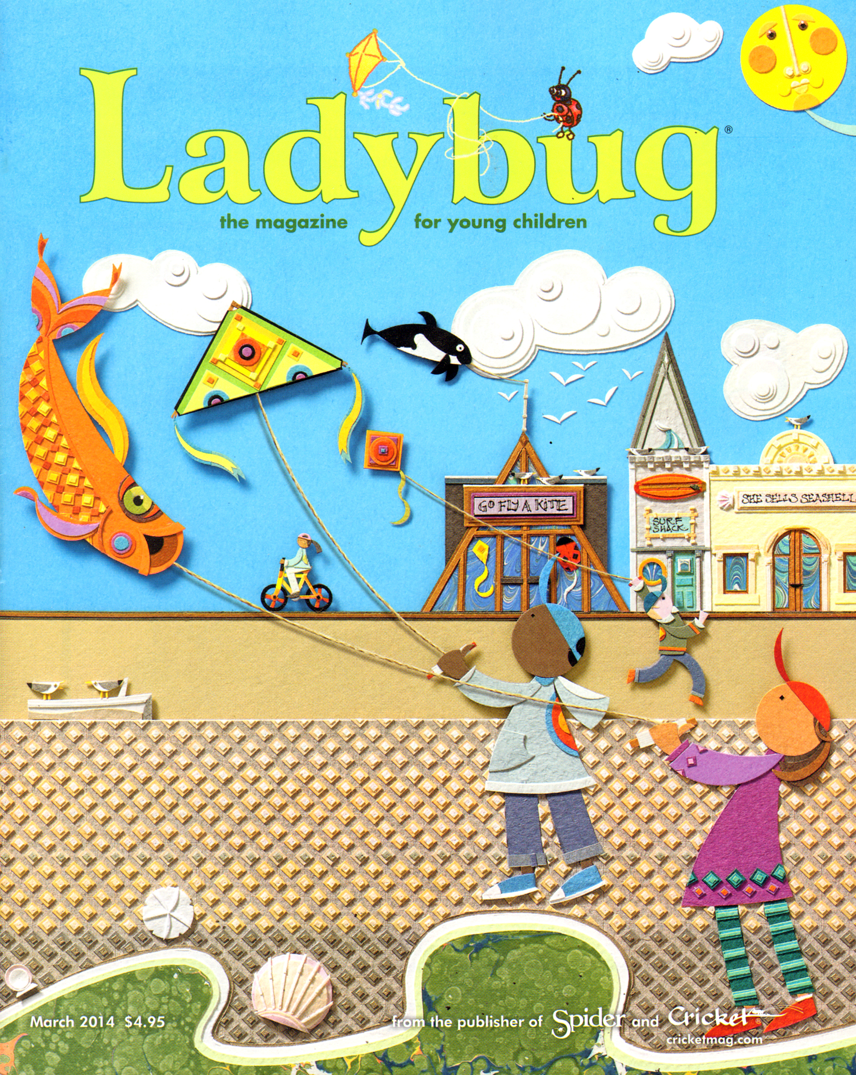 Ladybug March 01, 2014 Issue Cover