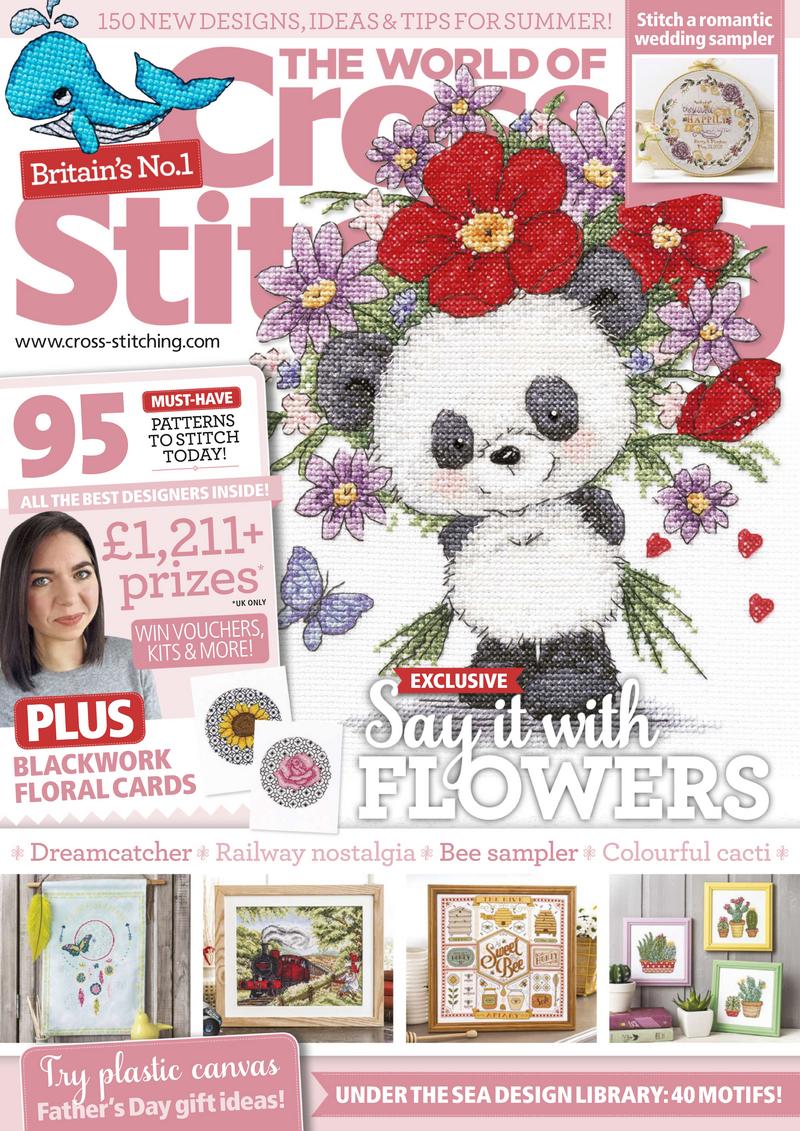 The-World-of-Cross-Stitching July 01, 2018 Issue Cover