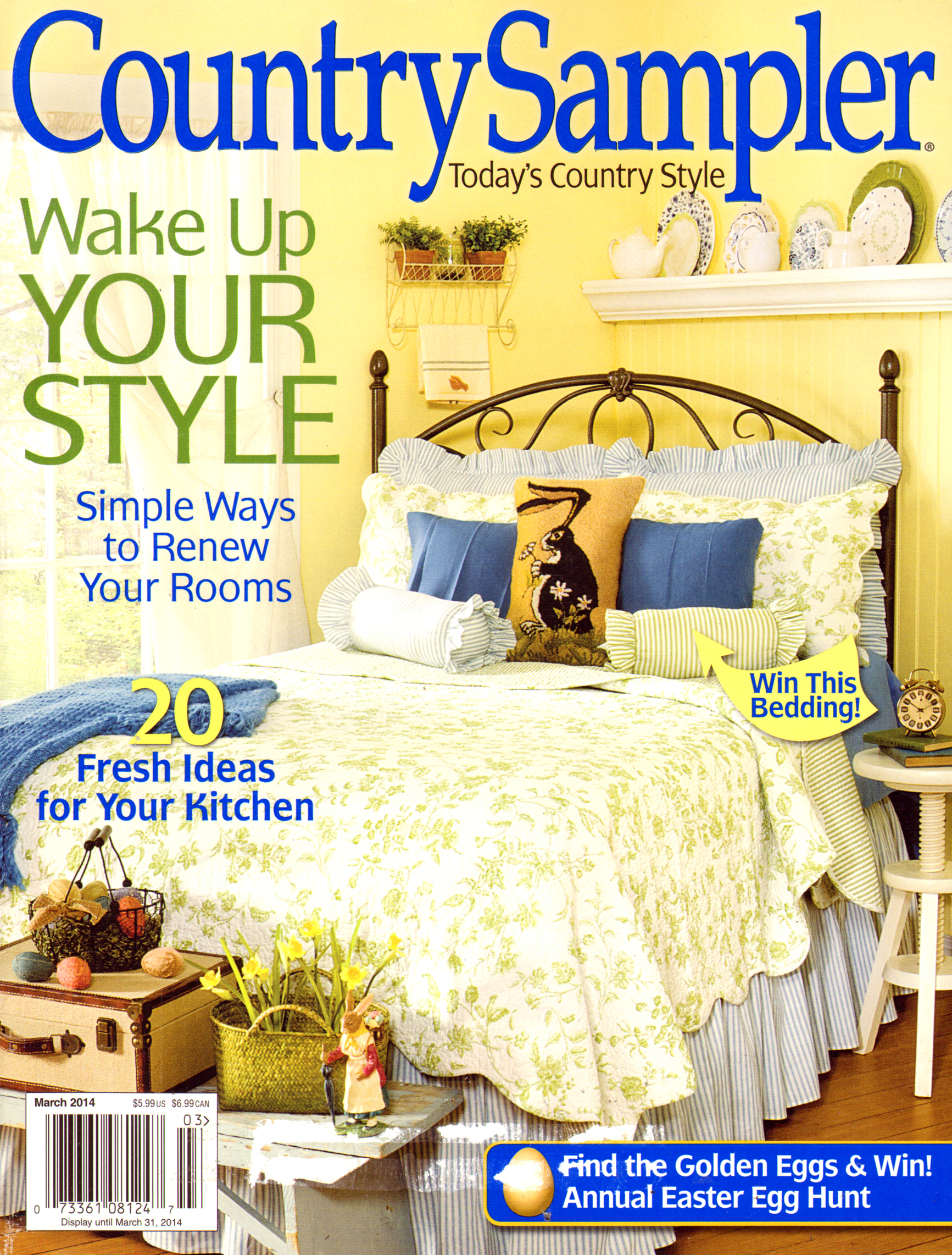 Country-Sampler March 01, 2014 Issue Cover