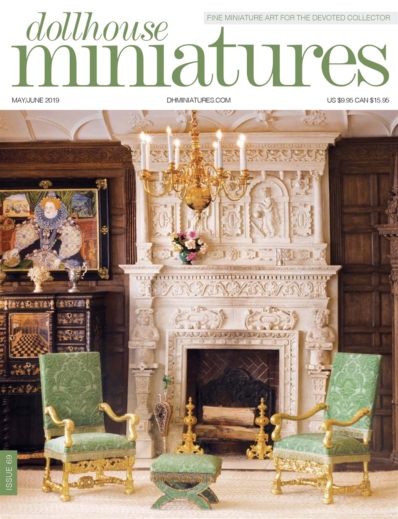Dollhouse Miniatures May 01, 2019 Issue Cover
