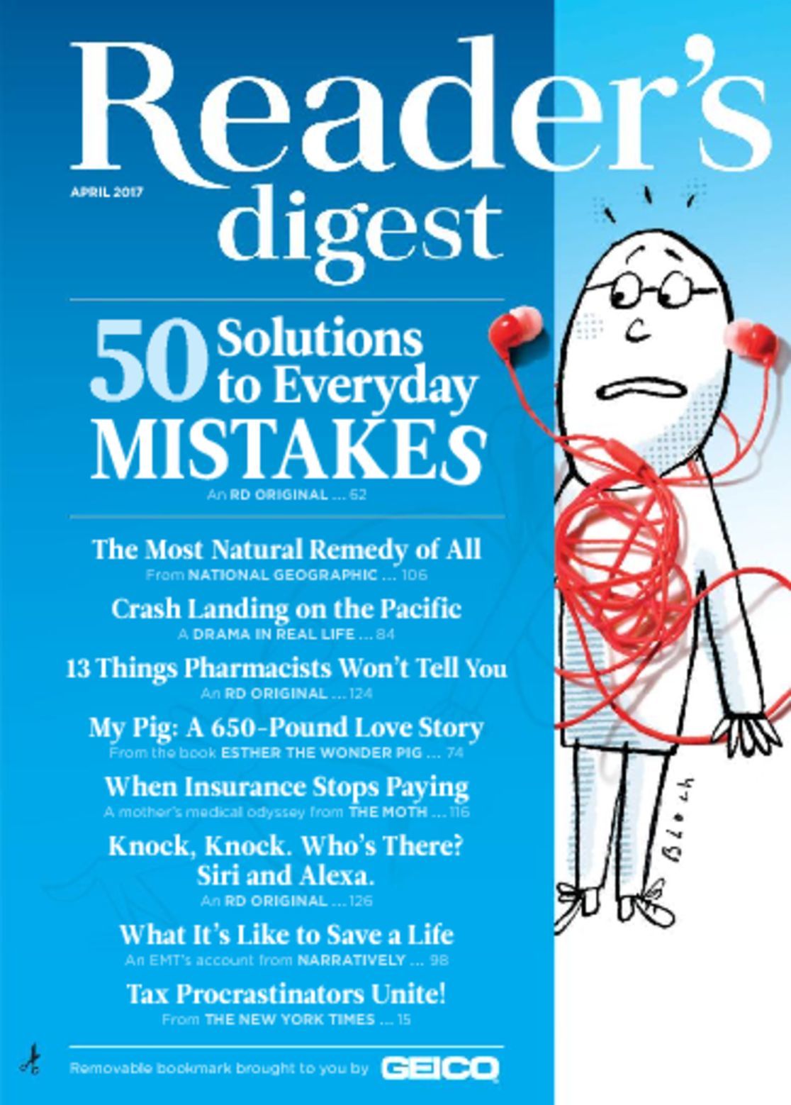 Readers-Digest April 01, 2017 Issue Cover