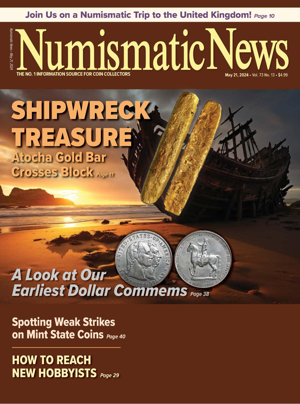 Numismatic-News May 21, 2024 Issue Cover