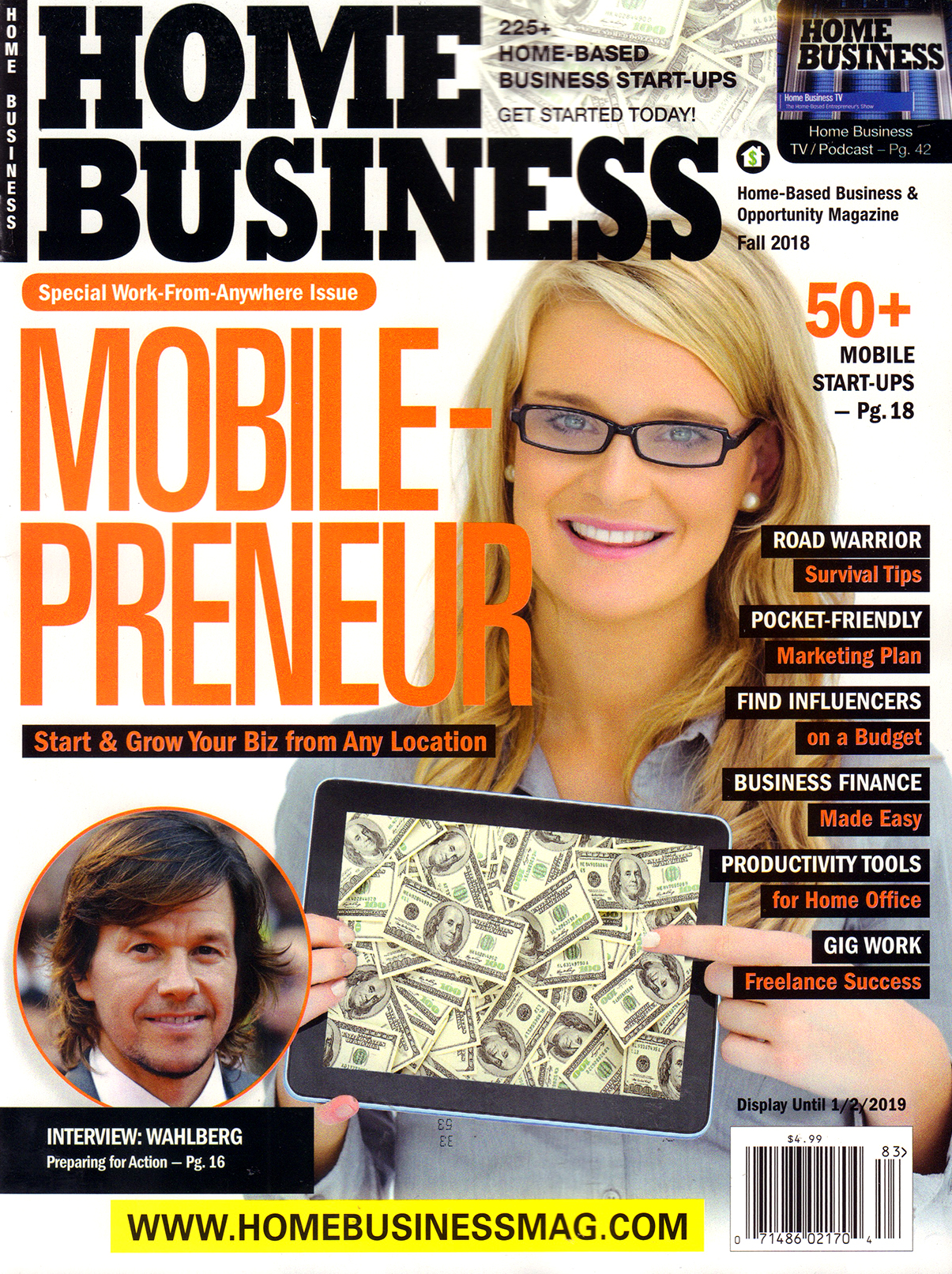 Home-Business-Magazine September 01, 2018 Issue Cover