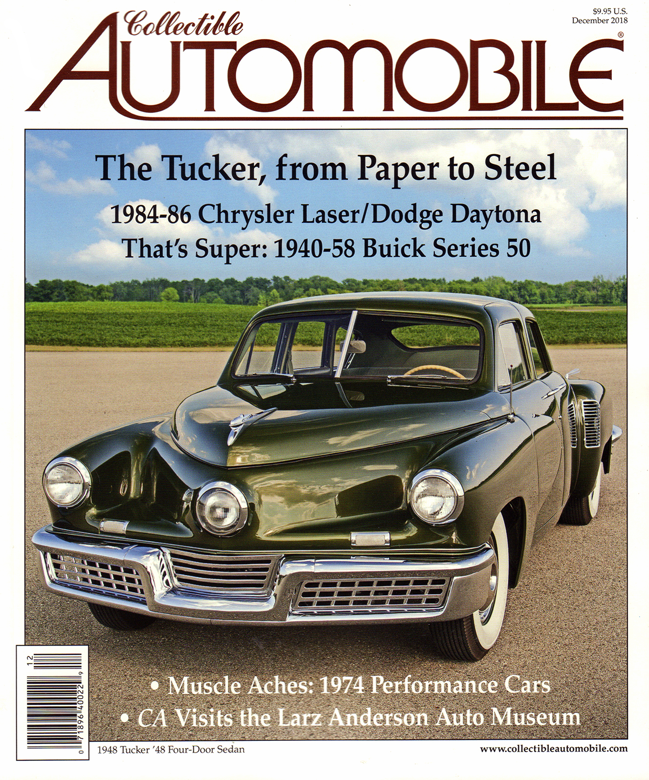 Collectible-Automobile December 01, 2018 Issue Cover