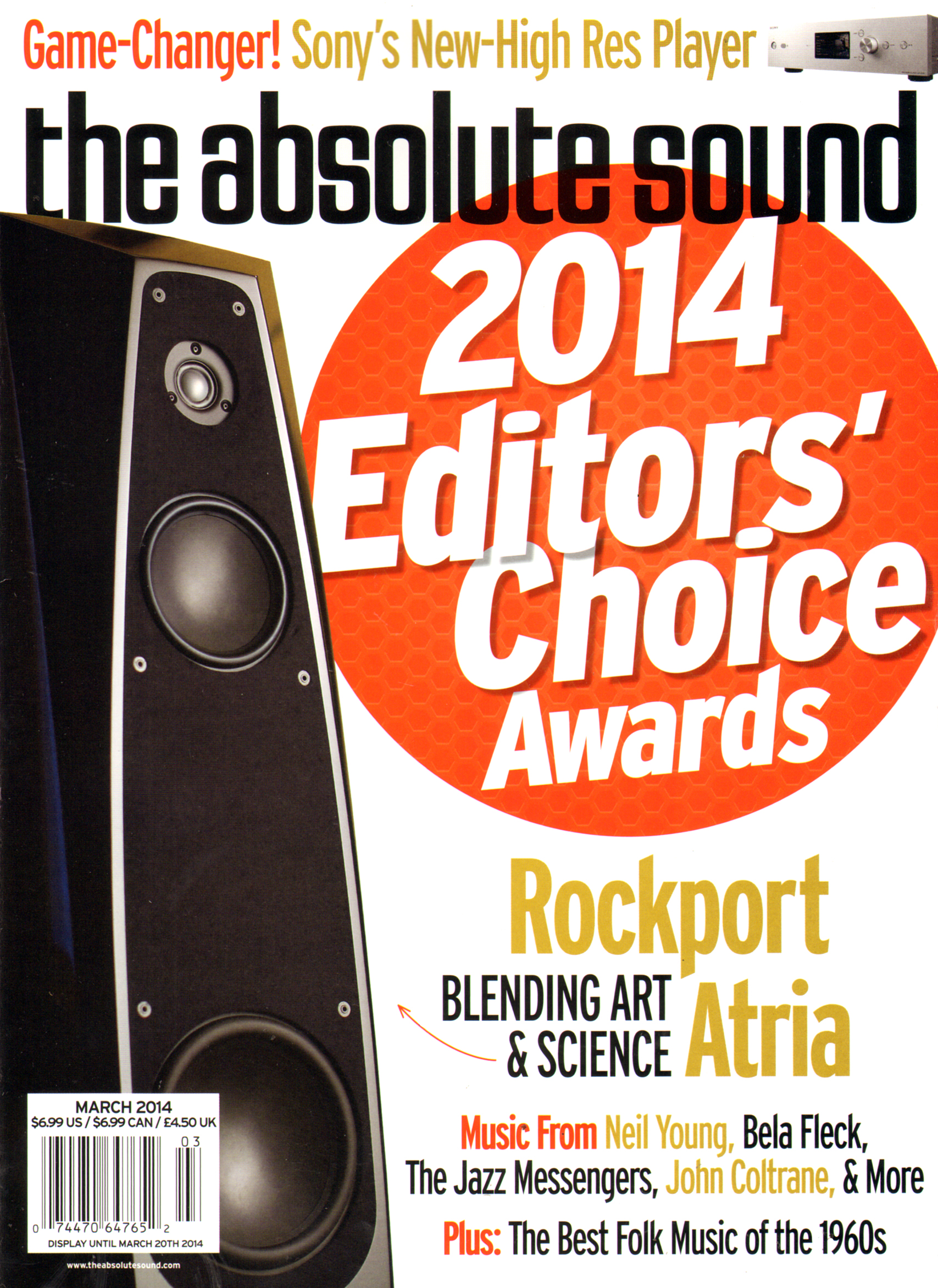 The-Absolute-Sound March 01, 2014 Issue Cover