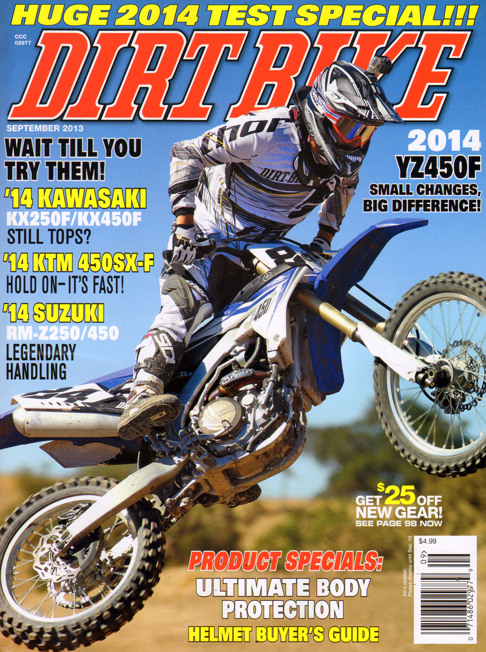 Dirt-Bike September 01, 2013 Issue Cover