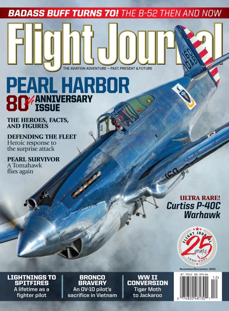 Flight-Journal November 01, 2021 Issue Cover