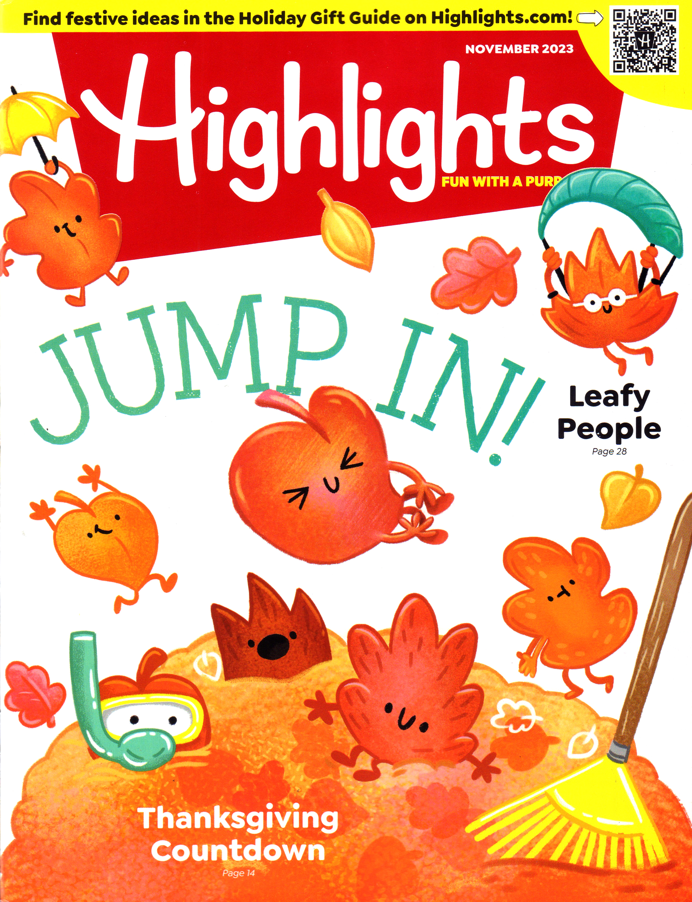 Highlights November 01, 2023 Issue Cover