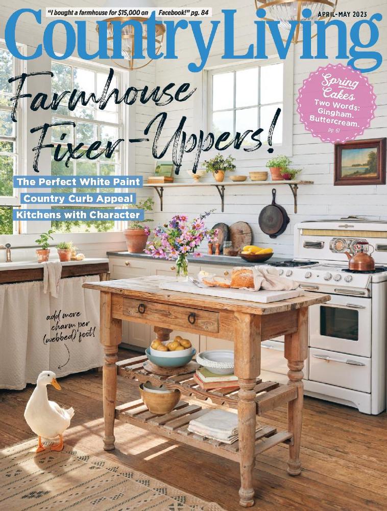 Country-Living April 01, 2023 Issue Cover