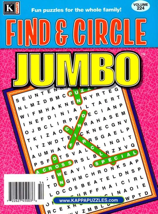 Find & Circle Jumbo January 01, 2025 Issue Cover