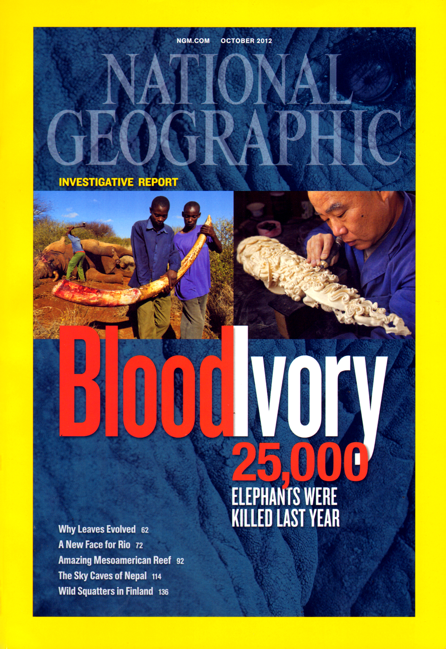 National-Geographic October 01, 2012 Issue Cover