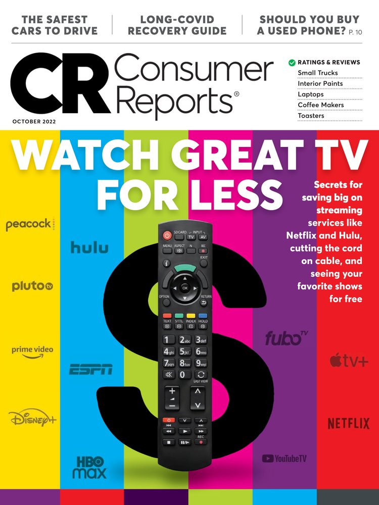 Consumer-Reports October 01, 2022 Issue Cover