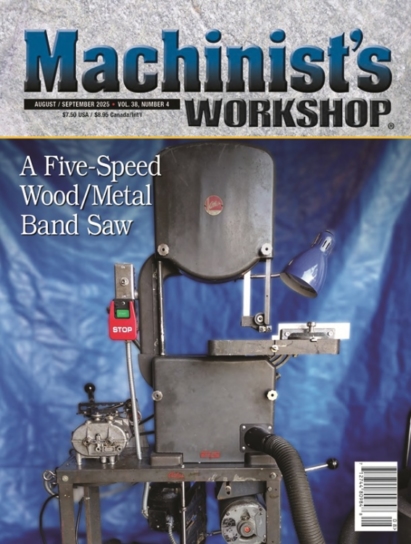 Machinist's Workshop August 01, 2025 Issue Cover