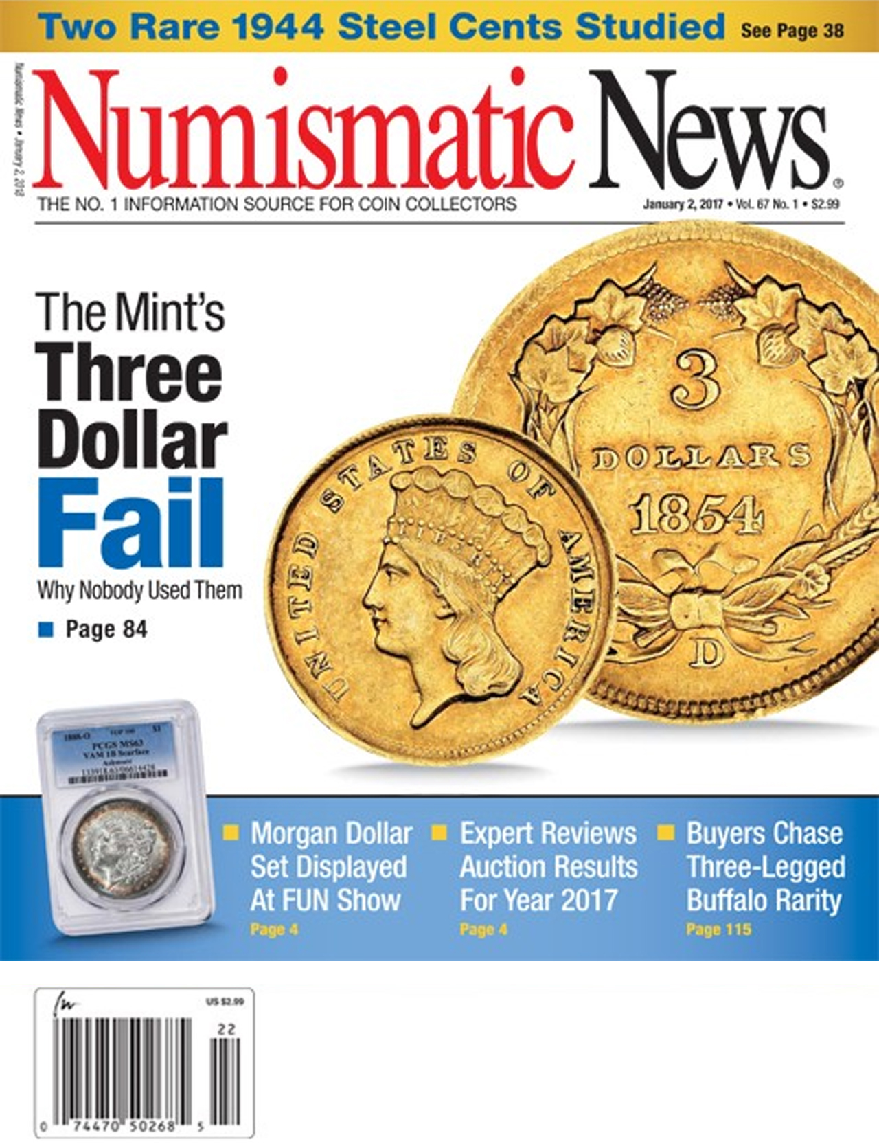 Numismatic-News January 02, 2018 Issue Cover