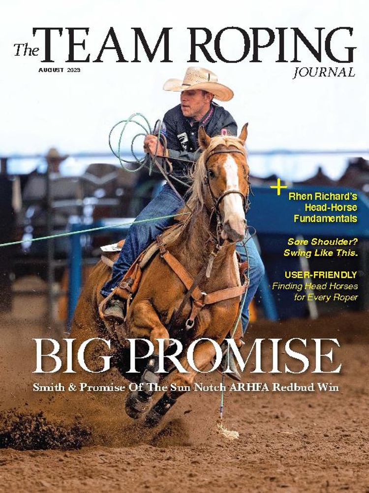 The-Team-Roping-Journal August 01, 2023 Issue Cover