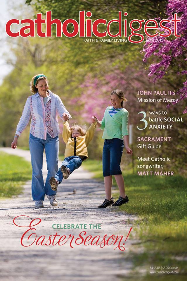 Catholic-Digest April 01, 2015 Issue Cover