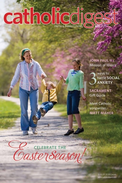 Catholic Digest April 01, 2015 Issue Cover