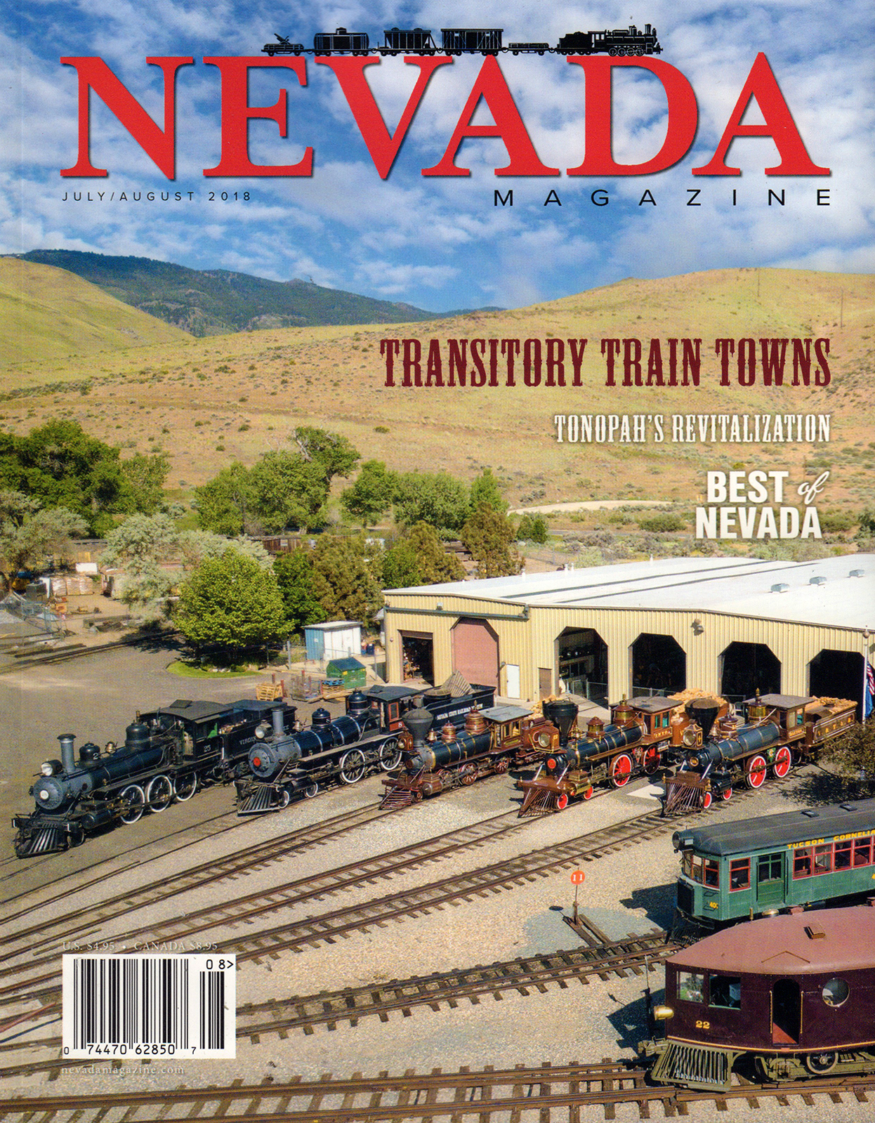Nevada-Magazine July 01, 2018 Issue Cover
