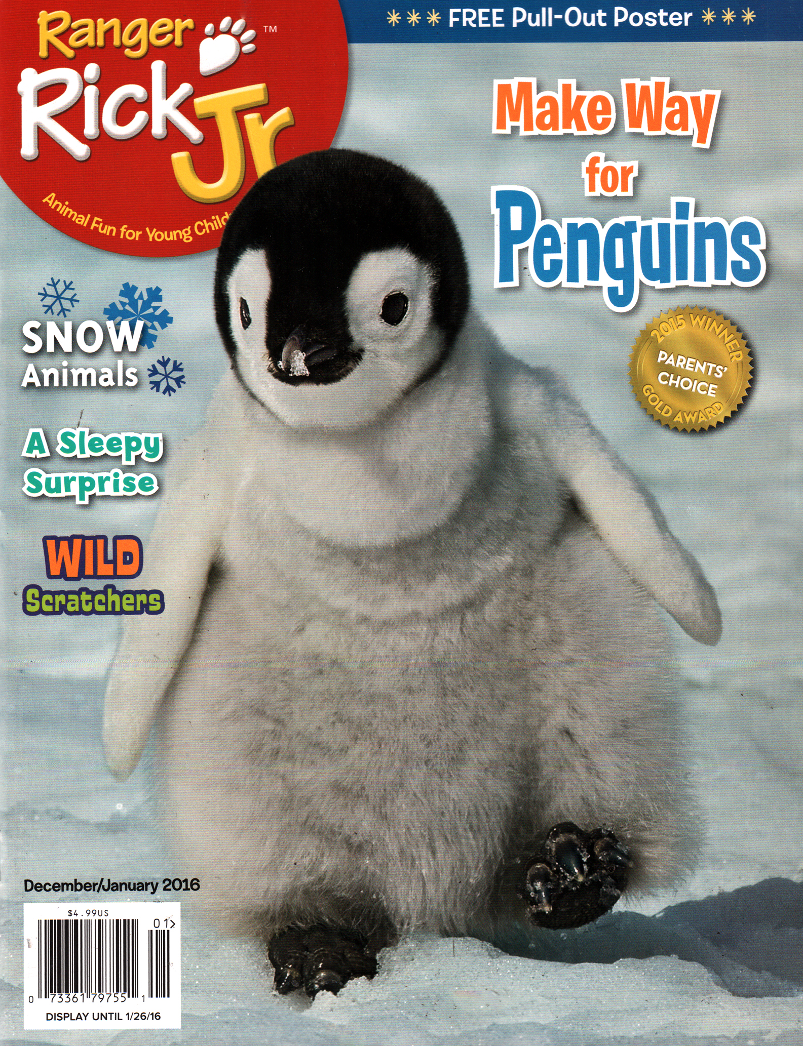 Ranger-Rick-Jr December 01, 2015 Issue Cover