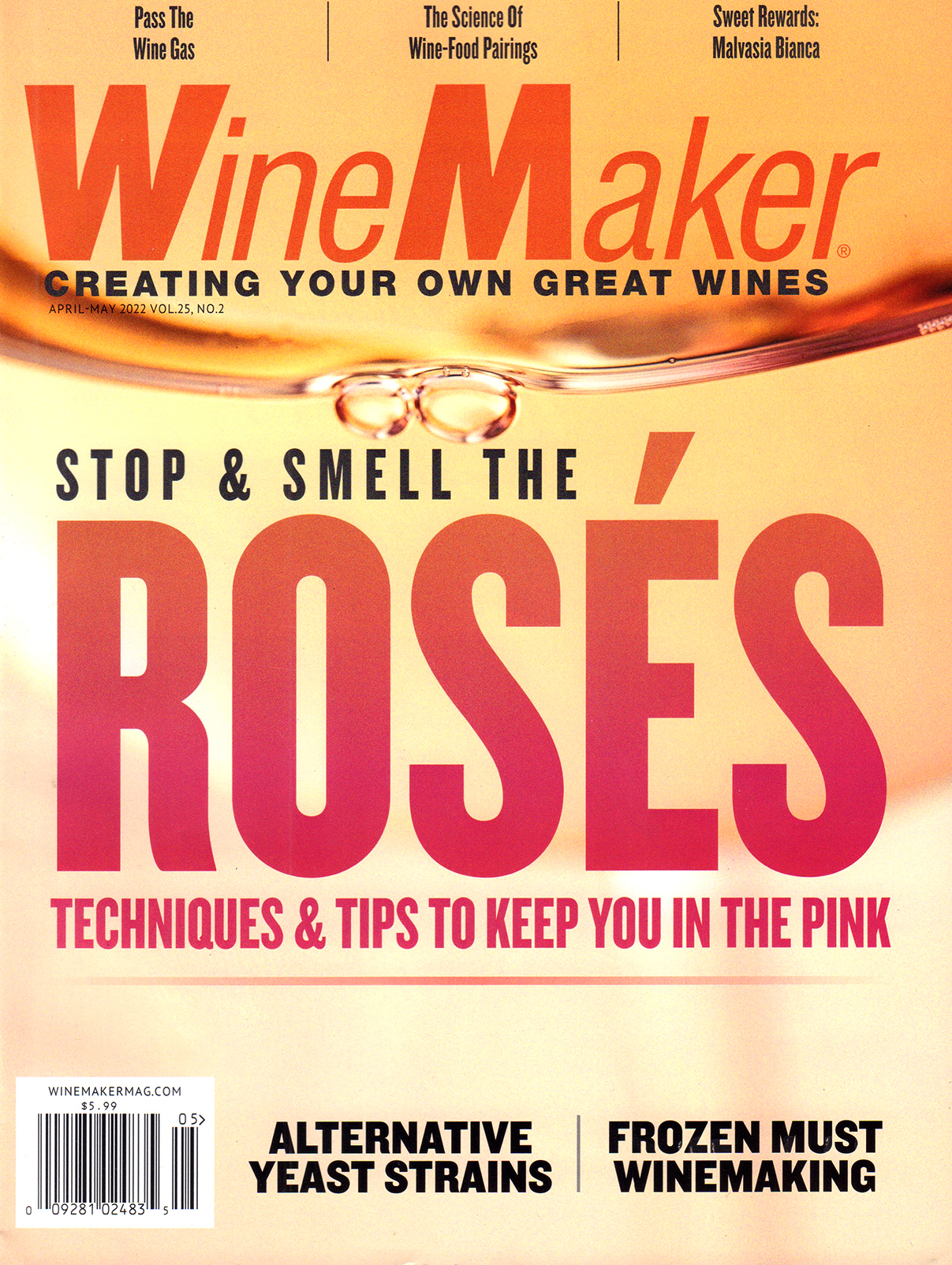 Winemaker April 01, 2022 Issue Cover