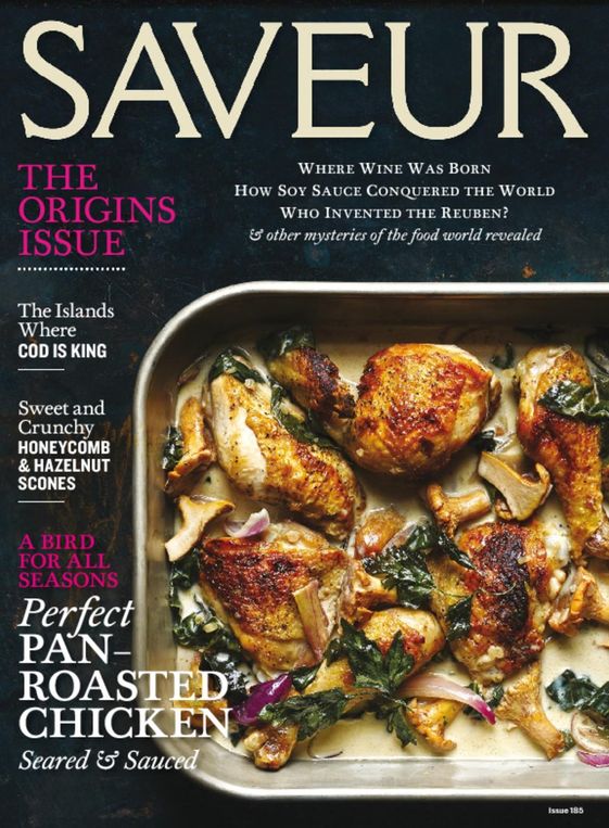 Saveur October 01, 2016 Issue Cover